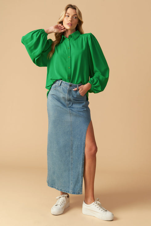 comfortable-charm-woven-top Flying Tomato-Sophia's Style-9
